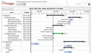 Gantt Chart view